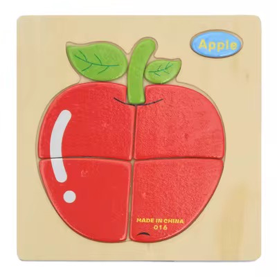 پازل چوبی ۶-۱۲ قطعه چوبی برجسته 5 پازل چوبی ۶-۱۲ قطعه چوبی برجسته - Image 5