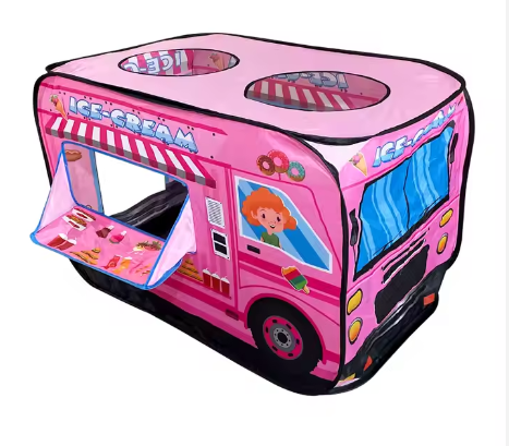 چادر بازی کودک طرح اتوبوس بستنی 4 چادر بازی کودک طرح اتوبوس بستنی - Image 4