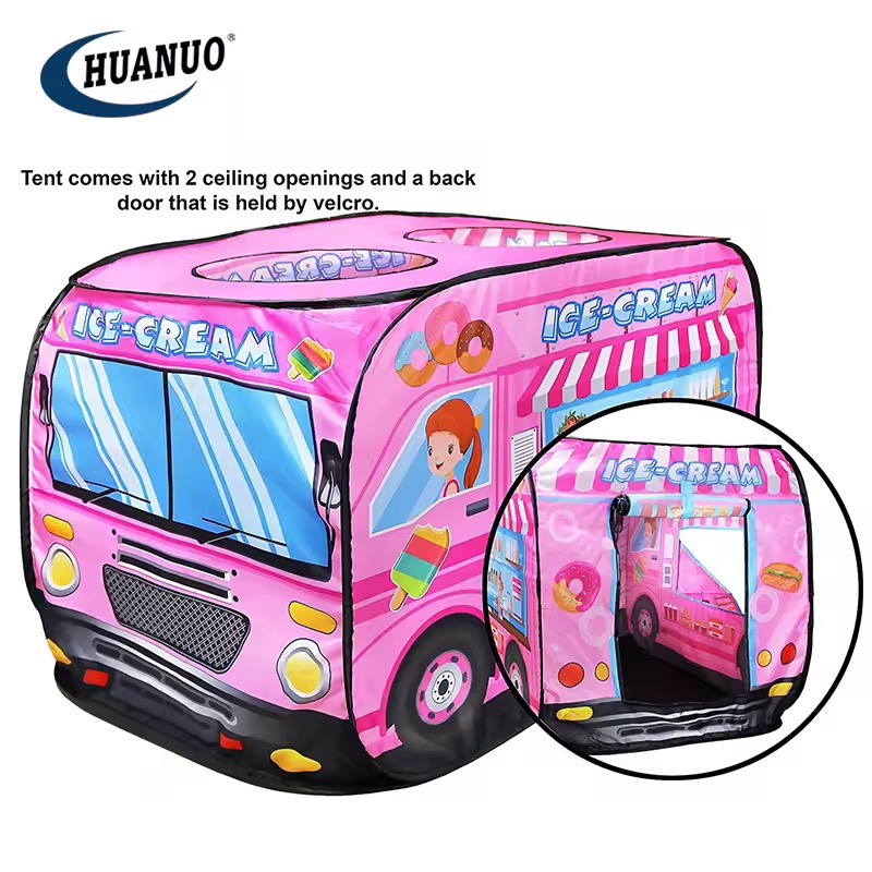 چادر بازی کودک طرح اتوبوس بستنی 6 چادر بازی کودک طرح اتوبوس بستنی - Image 6