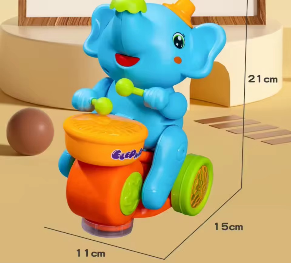 فیل موزیکال و چراغدار طبل زن - Image 4